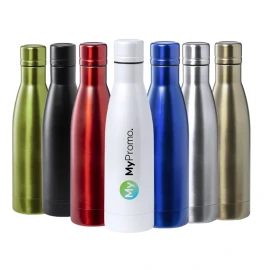 Thermos bottle | Stainless steel | 500ml | Copper vacuum insulated | Keeps drinks hot for 12h