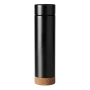 Bouteille thermos | Acier inoxydable | 460 ml | Infuseur à thé | Base en liège