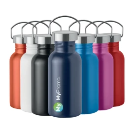 Water bottle | Recycled stainless steel | 500ml | Sustainable