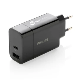 Chargeur Philips | ABS | USB-C et sortie 2A | Chargement ultra rapide