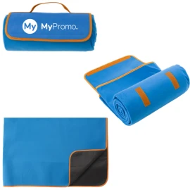 Fleece picnic blanket | Waterproof underside | 147,5 x 135 x 0,1 cm