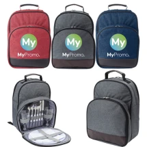 Picknick-Kühlrucksack | Futter aus Aluminiumfolie | Polycanvas