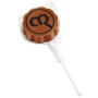 Chocolate lollipop | Belgian milk chocolate | Logo on the lollipop directly
