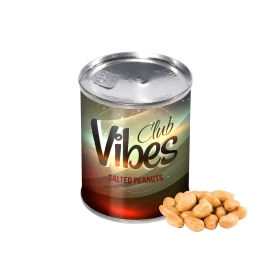 Can with peanuts | 60 grams | Full colour