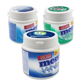 Kaugummi-Box | Mentos | 75 Kaugummis | Zuckerfrei | Hergestellt in Europa
