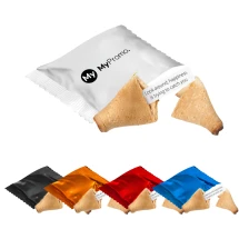 Fortune cookie | Foil | With 1-5 different texts of your choice | Printed foil