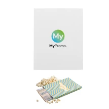 Popcorn micro-ondes | Étui en papier 100g/m² | 110x156x17 mm | Impression quadrichromie