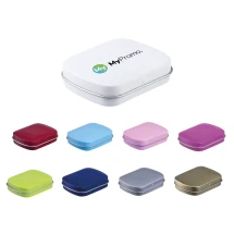 Minidoosje pepermuntsnoepjes | Metaal | 23 g | Gemaakt in Nederland