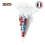 Zakje | Plastic | Gevuld met gepersonaliseerde M&M'S | 40g