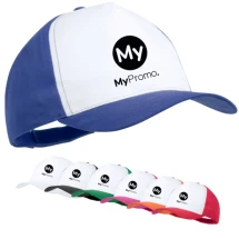 Casquette de baseball | Polyester | 5 panneaux | Fermeture Velcro