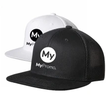 Snapback cap | Cotton & mesh | Head size: 58cm | 6 panels | Plastic snap closure