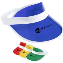 Zonneklep | PVC | Transparante kleuren