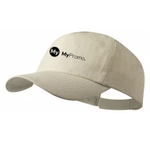 Pet | Biologisch katoen | Verstelbare klittenbandsluiting | Natuurlijke afwerking