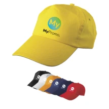 Pet | Katoenen twill | 5 panelen | Verstelbare kunststof sluiting | Full colour print