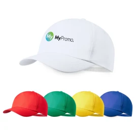 Casquette enfant | rPET | 5 panneaux | Œillets de ventilation brodés | Sublimation