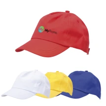 Kids cap | 100% cotton | 5 panels | Embroidered ventilation eyelets