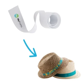 Bande de sublimation | Polyester | Pour chapeaux de paille