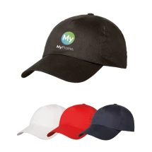 Kinderpet | 100% geborsteld katoen | 5 panelen | Hoofdomtrek: 54 cm | Verstelbaar met klittenbandsluiting