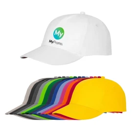 Baseballkappe | Baumwolle 175g/m² | 5 Panels | Klettverschluss