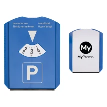 IJskrabber | Plastic | Met ingebouwd parkeerschijf