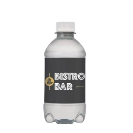 Small water bottle | rPET | 330 ml | Sparkling water
