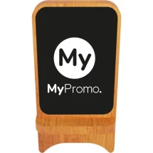 10W wireless charger | Wood | Light-up logo