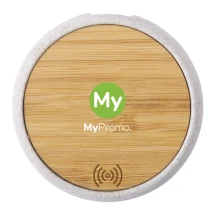 Chargeur sans fil | Bambou et plastique écologique | 1000 mAh
