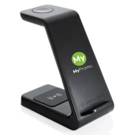 3-in-1 oplader | RCS | Telefoonstandaard | 15W, 5W, 3W | Incl. 120cm oplaadkabel
