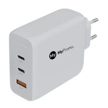 Wandladegerät | Recyceltes ABS | 100W | 2 x USB-C & 1 USB-A