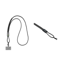 BrandCharger lanyard | Nylon and aluminium and rPET | Adjustable
