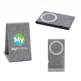 BrandCharger telefoon- en tablethouder | rPET en karton | 12x7,5x12 cm | Duurzaam