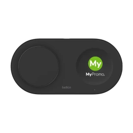 Belkin charging station | Recycled plastic | 2-in-1 pad | Fast wireless charging up to 15W | High quality