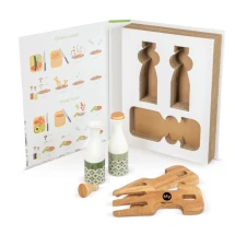 Salad set | Ceramic | Oil, vinegar & salad claws | With two recipes