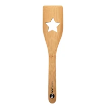 Cuillère de cuisine de Noël | Bambou | Design d'arbre découpé | Durable