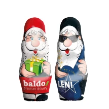 Santa Claus | Milk chocolate & foil | 25 g | Full-color print | Made in Germany