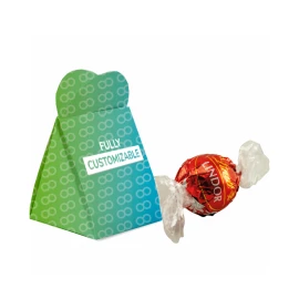 Lindt chocolate gift | Chocolate ball | Kraft paper bag | Surprise packet