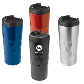 Taza Térmica | Acero inoxidable | 450ml | Diseño de diamantes