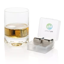 Re-usable ice cubes | Stainless steel | 4pcs | Reusable