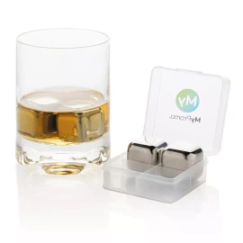 Re-usable ice cubes | Stainless steel | 4pcs | Reusable