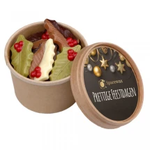 Christmas chocolates box | Organic | 100 gr | Mixed chocolate