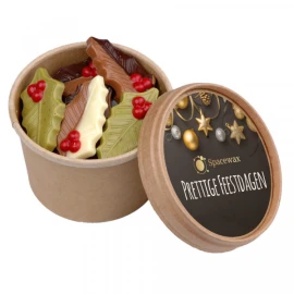 Christmas chocolates box | Organic | 100 gr | Mixed chocolate