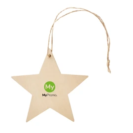 Decoration hanger | MDF & jute | Star shaped