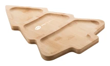 Christmas snack plate | Bamboo | Christmas tree shape