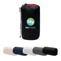 Deken | Fleece en rPET | 120x150 cm | Geschikt toilettas