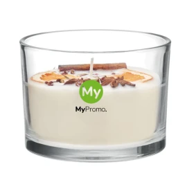 Aromatic candle | Wax & Glass | 300 gr | 50h burn time