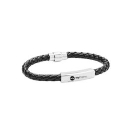 Pulsera | Acero inoxidable | Cierre de presión | Circunferencia de muñeca: 18cm