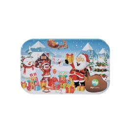 Puzzle di Natale | Legno | 60 pezzi | 13x8x4cm