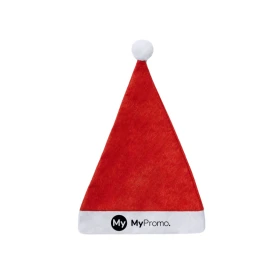 Kids Christmas hat | Polyester | 27 x 40.5 cm | Front strip | Pom pom