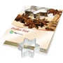 Christmas cookie cutter | Metal | 5cm | Star-shaped