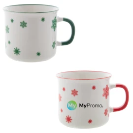 Tasse de Noël | Céramique | 300ml | Vintage | Avec boîte cadeau en papier